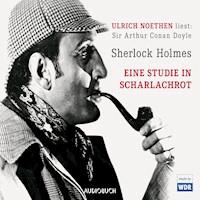 Sherlock Holmes - Eine Studie in Scharlachrot - Ulrich Noethen - Hörbuch