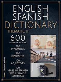 English Spanish Dictionary Thematic II - YORK Language Books - E-Book