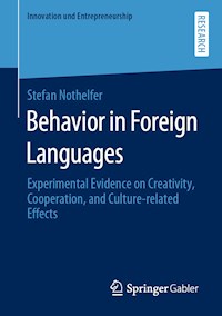 Behavior in Foreign Languages - Stefan Nothelfer - E-Book