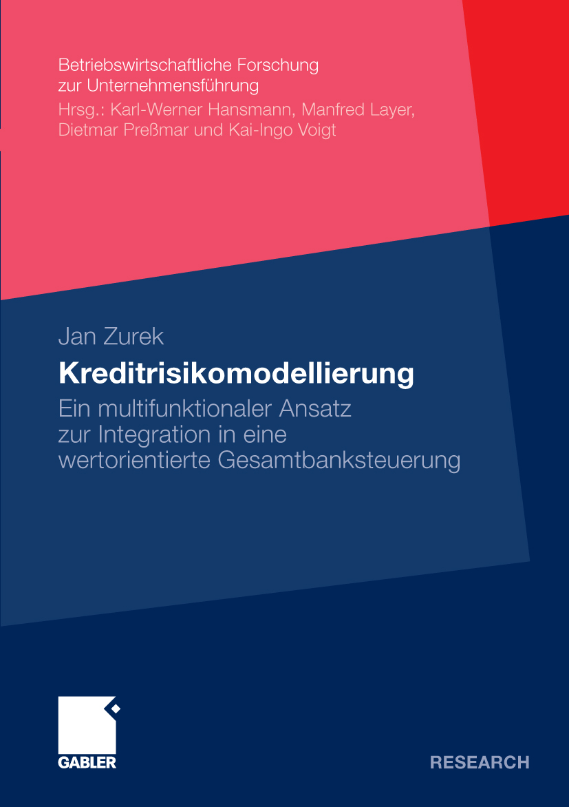 Kreditrisikomodellierung - Jan Zurek - E-Book