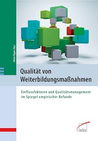 Qualität von Weiterbildungsmaßnahmen -  - E-Book