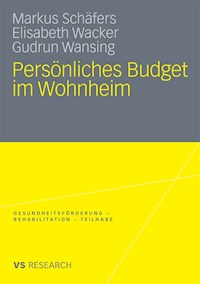 Persönliches Budget im Wohnheim - Markus Schäfers - E-Book