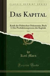 Das Kapital - Karl Marx - E-Book