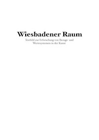 Wiesbadener Raum - Sascha Büttner - E-Book