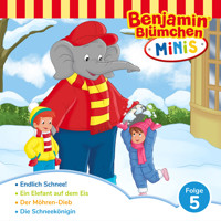 Benjamin Blümchen, Benjamin Minis, Folge 5: Endlich Schnee! - Vincent Andreas - Hörbuch