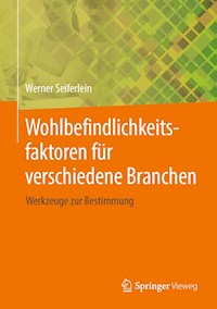 Wohlbefindlichkeitsfaktoren für verschiedene Branchen - Werner Seiferlein - E-Book