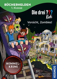 Die drei ??? Kids, Bücherhelden 1. Klasse, Vorsicht, Zombies! (drei Fragezeichen Kids) - Anne Scheller - E-Book
