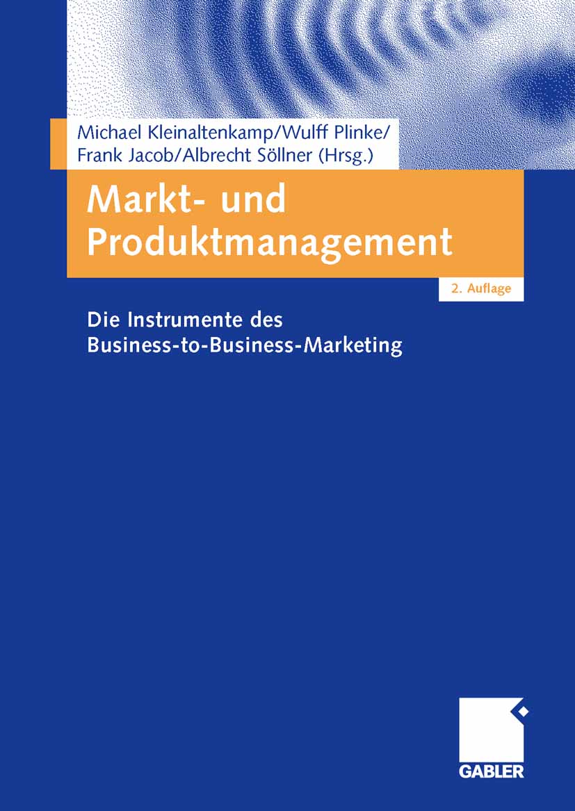 Markt- und Produktmanagement -  - E-Book
