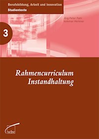 Rahmencurriculum Instandhaltung -  - E-Book
