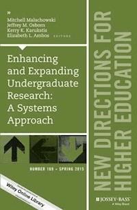 Enhancing and Expanding Undergraduate Research -  - E-Book