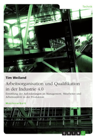 Arbeitsorganisation und Qualifikation in der Industrie 4.0 - Tim Weiland - E-Book