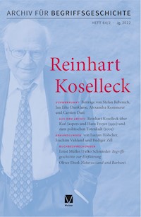 Archiv für Begriffsgeschichte. Band 64,2 -  - E-Book