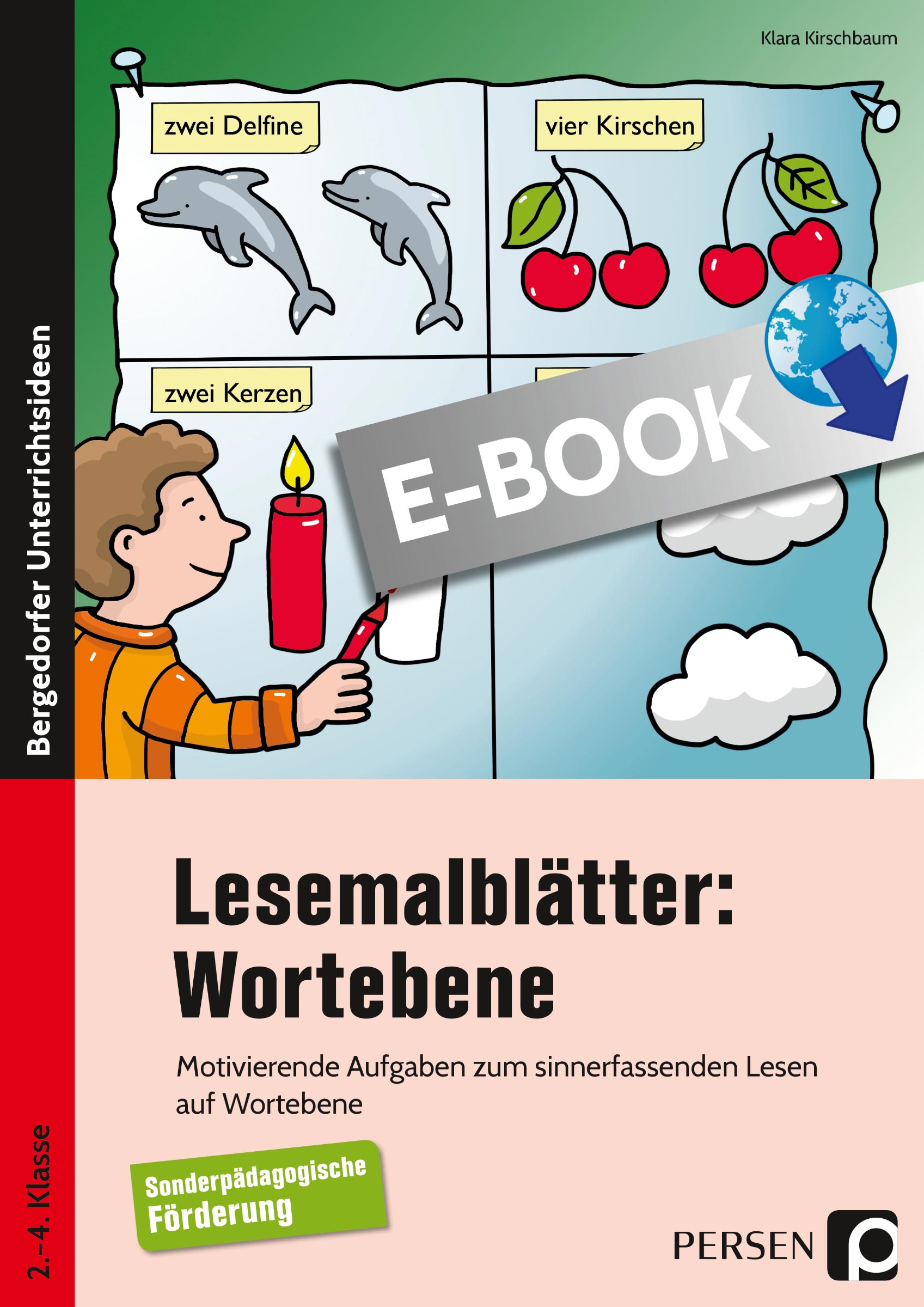 Lesemalblätter: Wortebene - Klara Kirschbaum - E-Book