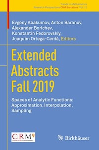 Extended Abstracts Fall 2019 -  - E-Book