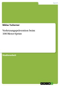 Verletzungsprävention beim 100-Meter-Sprint - Niklas Tscherner - E-Book