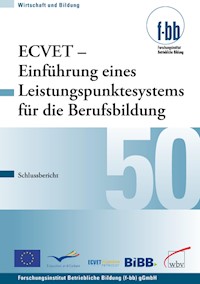 ECVET - Einführung eines Leistungspunktesystems für die Berufsbildung -  - E-Book