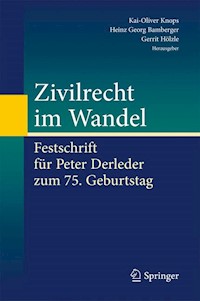 Zivilrecht im Wandel -  - E-Book