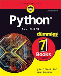 Python All-in-One For Dummies - John C. Shovic - E-Book