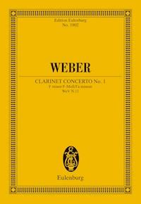 Clarinet Concerto No. 1 F minor - Carl Maria von Weber - E-Book