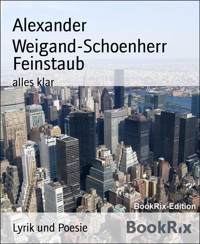 Feinstaub - Alexander Weigand-Schoenherr - kostenlos E-Book