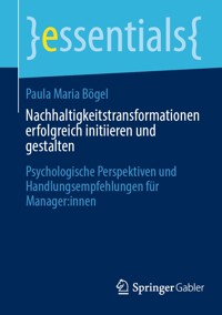Nachhaltigkeitstransformationen erfolgreich initiieren und gestalten - Paula Maria Bögel - E-Book