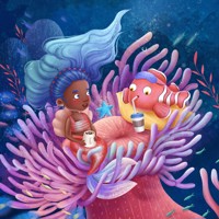 Mandy the mermaid finds a magic anemone - Linnea Taylor - Hörbuch
