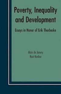 Poverty, Inequality and Development -  - E-Book