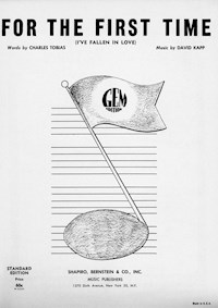 For The First Time (I've Fallen In Love) - David Kapp - E-Book