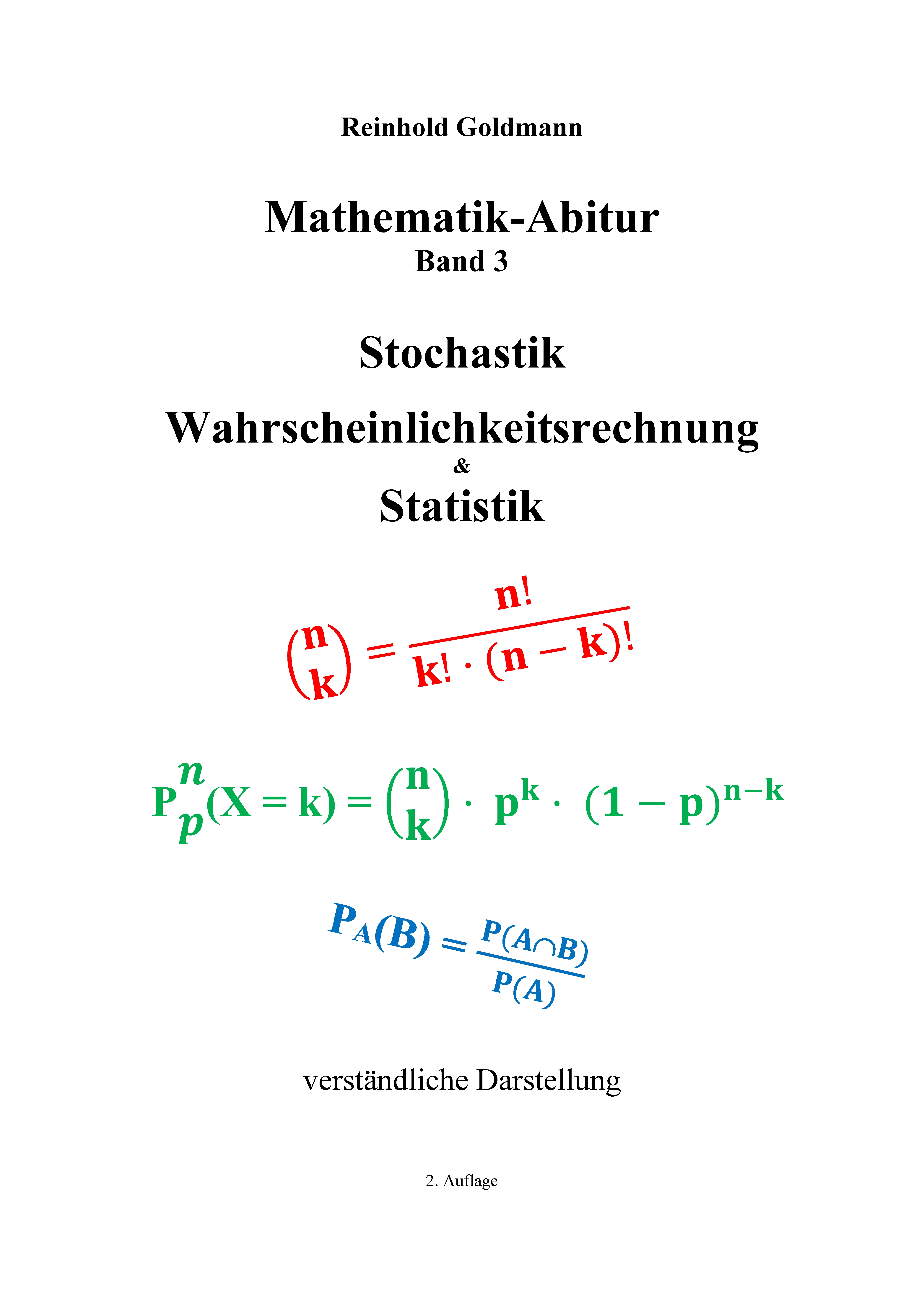 Mathematik-Abitur - Reinhold Goldmann - E-Book