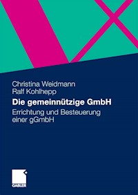 Die gemeinnützige GmbH - Christina Weidmann - E-Book
