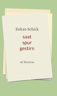 saat spur gestirn - Zoltan Schick - E-Book