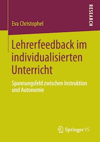 Lehrerfeedback im individualisierten Unterricht - Eva Christophel - E-Book