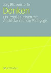 Denken. - Jürg Blickenstorfer - E-Book