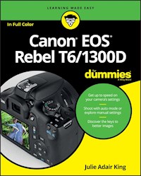 Canon EOS Rebel T6/1300D For Dummies - Julie Adair King - E-Book