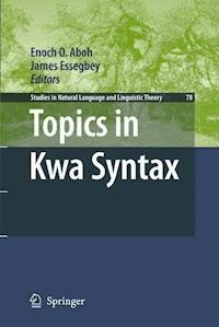 Topics in Kwa Syntax -  - E-Book