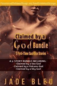 Claimed by a God Bundle-3 First-Time Sacrifice Stories - Jade Bleu - E-Book