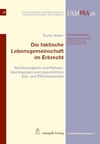 Die faktische Lebensgemeinschaft im Erbrecht - Tomie Keller - E-Book
