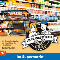 Im Supermarkt - Klangdetektei, Folge 3 (Ungekürzt) - Christian Walter - Hörbuch