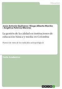La gestión de la calidad en instituciones de educación básica y media en Colombia - Jesús Antonio Quiñonez - E-Book