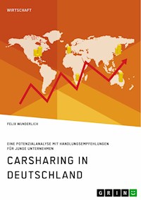 Carsharing in Deutschland. Eine Potenzialanalyse mit Handlungsempfehlungen für junge Unternehmen - Felix Wunderlich - E-Book