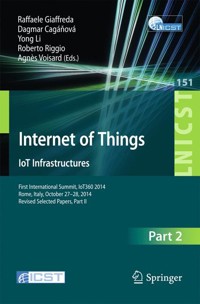 Internet of Things. IoT Infrastructures -  - E-Book