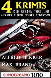 4 Krimis Sonderband 1010 - Alfred Bekker - E-Book