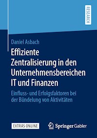 Effiziente Zentralisierung in den Unternehmensbereichen IT und Finanzen - Daniel Asbach - E-Book