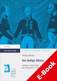 Die Heilige Allianz - Philipp Menger - E-Book