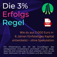 Die 3% Erfolgsregel - Mario Financial Insider - E-Book