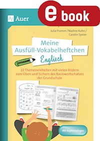 Meine Ausfüll-Vokabelheftchen Englisch - Julia Fromm - E-Book