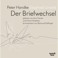 Der Briefwechsel - Peter Handke - Hörbuch