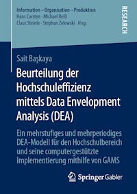 Beurteilung der Hochschuleffizienz mittels Data Envelopment Analysis (DEA) - Sait Başkaya - E-Book