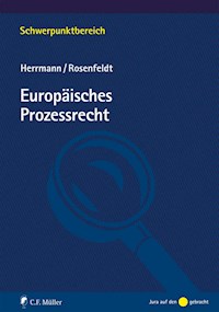 Europäisches Prozessrecht - Christoph Herrmann - E-Book