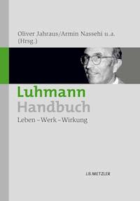 Luhmann-Handbuch -  - E-Book